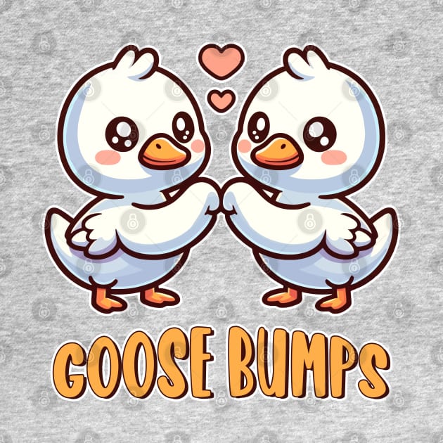 Goosebumps Two Kawaii Baby Geese Friends by Cuteness Klub